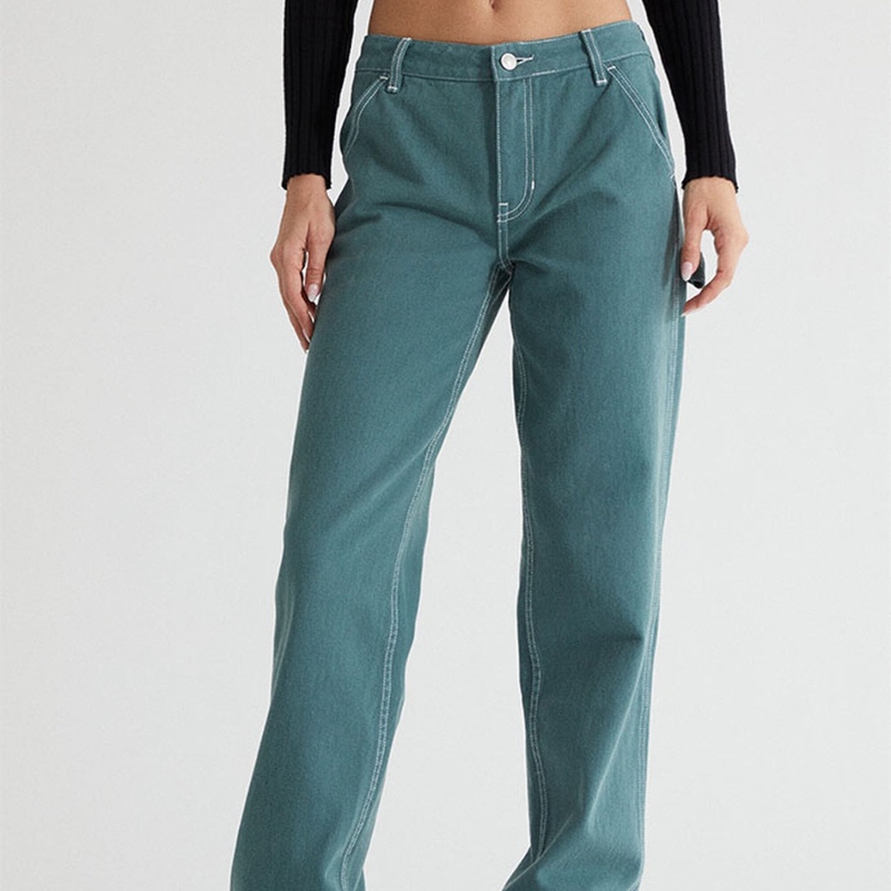 PacSun "Carpenter Jeans in Sage Green" - Picture 3 of 13